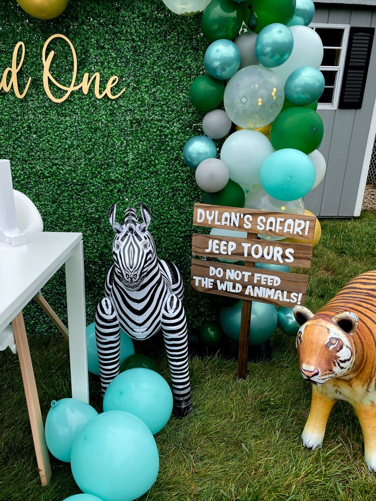 Wild One First Birthday Party Theme Photo Backdrop