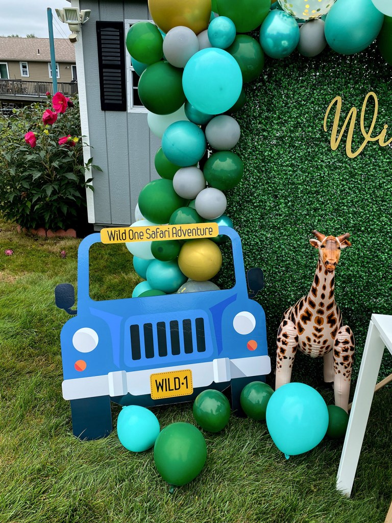Wild One First Birthday Party Theme Photo Backdrop