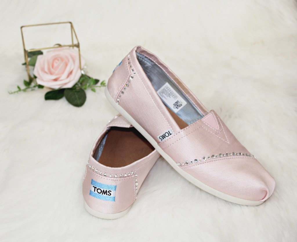 TOMS Wedding Shoes with Swarovski Elements&nbsp;Crystals