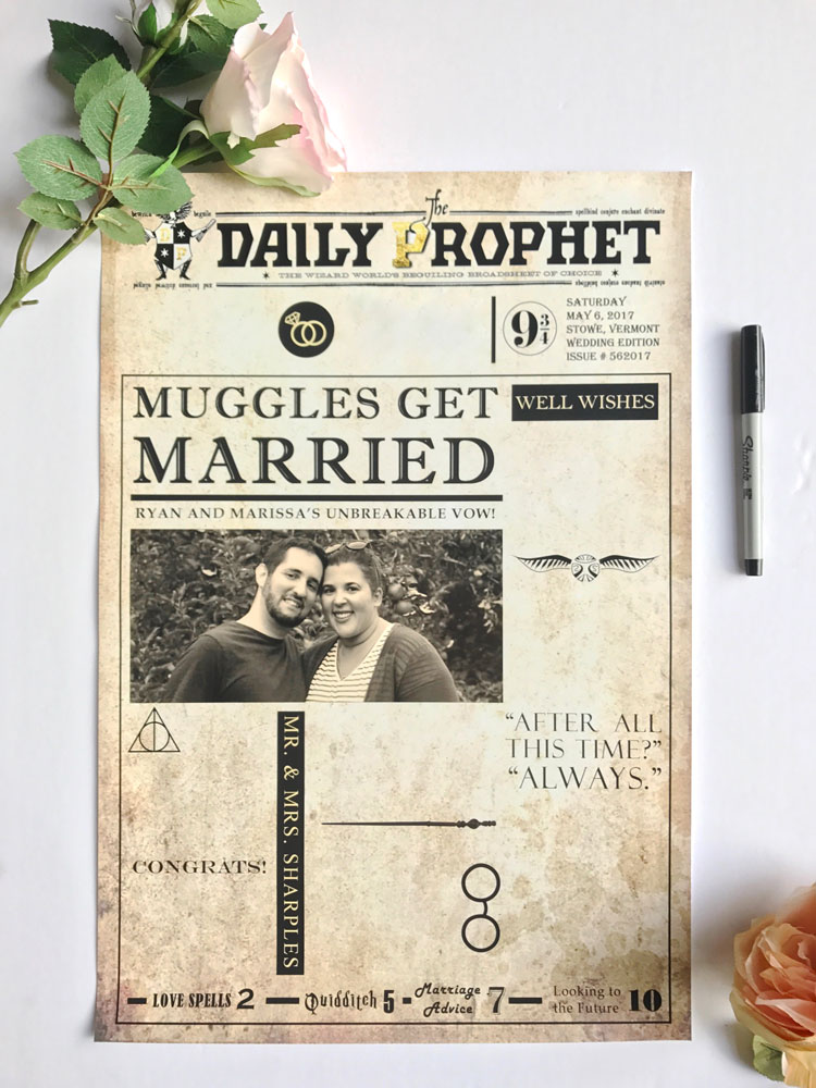 A Harry Potter Inspired&nbsp;Wedding
