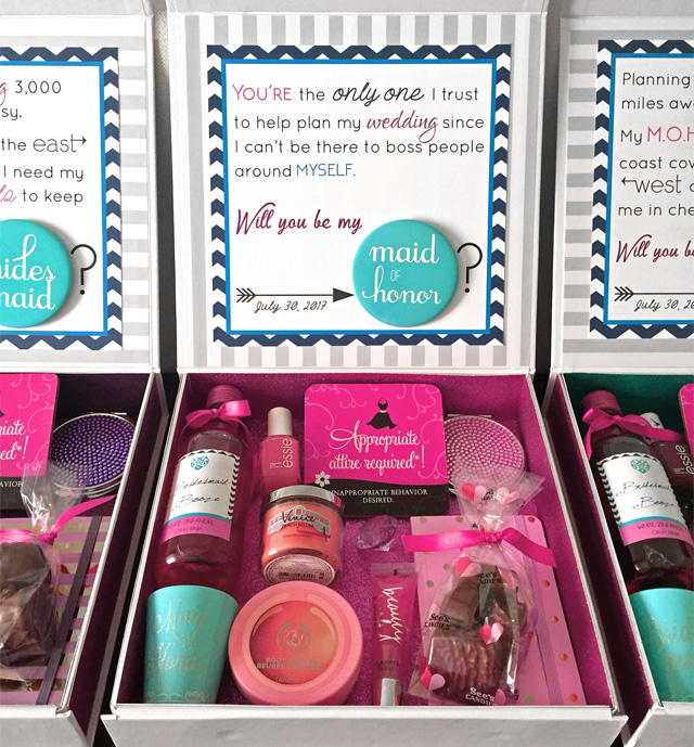 DIY Bridesmaid Proposal&nbsp;Boxes